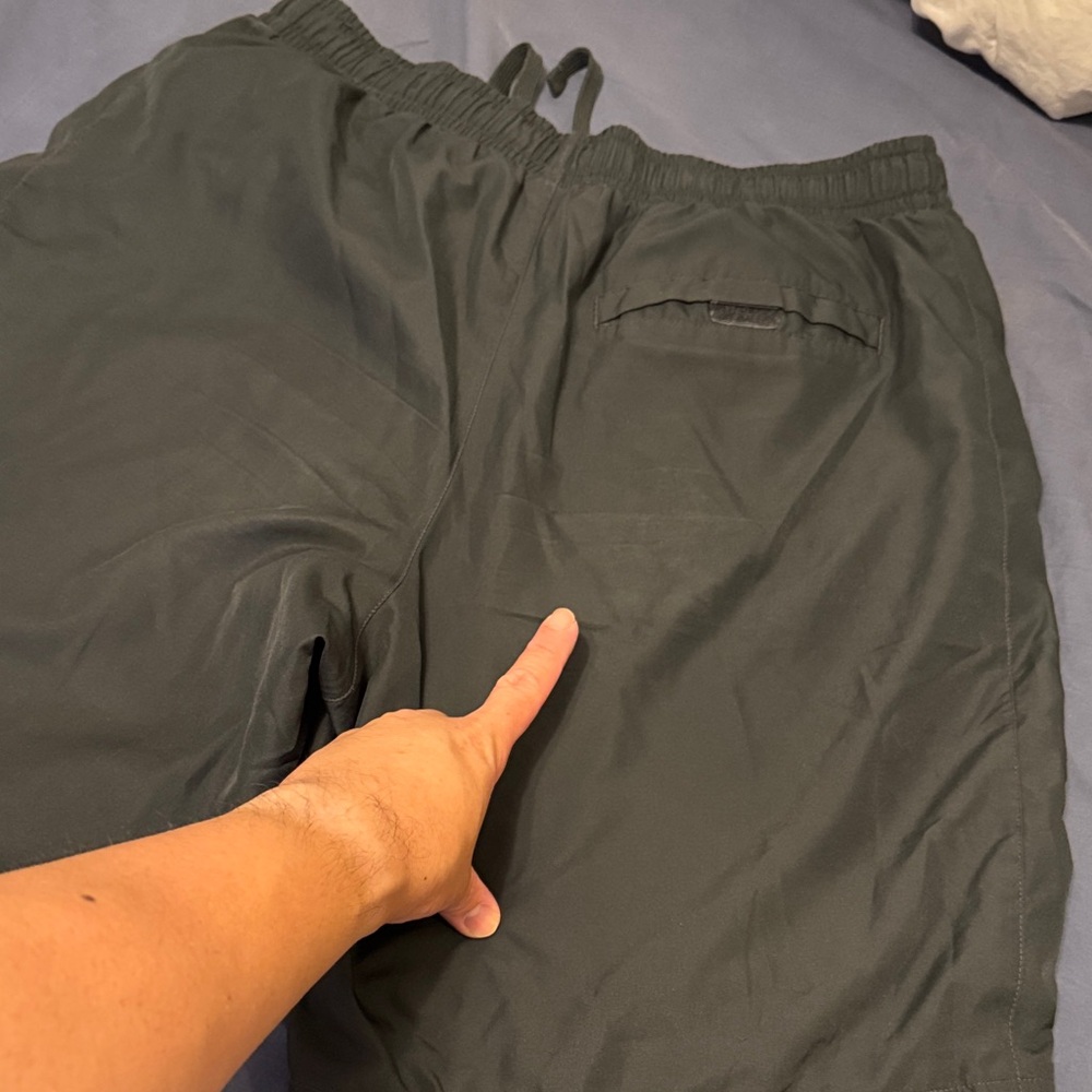 Nike Men's Dark Gray Athletic Shorts large - Picture 8 of 12